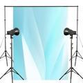 ABPHOTO Polyester 5x7ft Abstract Photography Backdrop Light Blue Background Art Photo Studio Backdrop Wall