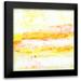 Buddenhaugen Sophia 12x12 Black Modern Framed Museum Art Print Titled - Garden Abstraction 13