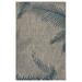 HomeRoots 393731 8 x 9 ft. Palm Leaves Indoor Outdoor Rectangle Area Rug Grey