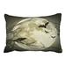 WinHome Vintage Halloween Moon Crow Bat Silhouette Personalized Polyester 20 x 30 Inch Rectangle Throw Pillow Covers With Hidden Zipper Home Sofa Cushion Decorative Pillowcases