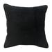 S4Sassy Decorative Hand Beaded Quilted Cushion Cover Case Royal Velvet Pillowcase Square Throw - Black 18 x 18