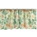 Ambesonne Botanic Valance Pack of 2 Design Leaves Art 54 X18 Pale Green Multicolor