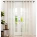 Saro Lifestyle C128.N5296 52 x 96 in. Sheer Linen Window Curtains Natural