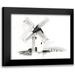 Harper Ethan 14x12 Black Modern Framed Museum Art Print Titled - European Farm Collection IV