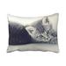 WinHome Decorative Decorative Standard Pillow Case Animals Fuzzy Baby Kittie animal animals cat feline kitten Size 20x30 inches Two Side