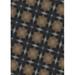 Ahgly Company Indoor Rectangle Patterned Mid Gray Novelty Area Rugs 3 x 5