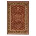 1318-1533-BURGUNDY Noble Rectangular Burgundy Traditional Italy Area Rug 2 ft. 2 in. W x 8 ft. H