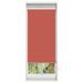 ShadePix Window Shade - Blackout Roller Window Shade Custom 31 x 72 Crimson Pastel by WindowPix