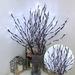 Xinhuaya 20 LED Tree Branch Led Fairy Lights Battery Powered Decor Decorative Lights Willow Twig Branch Lights for Home Decor - 30 Inches