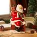 Travelwant Christmas Decorations - A Visit from Santa Claus and his Bag of Christmas Toys Holiday Decor Statue