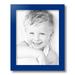 ArtToFrames 11x14 Inch Blue Picture Frame This Blue Wood Poster Frame is Great for Your Art or Photos Comes with Regular Glass (4118)