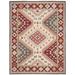 SAFAVIEH Aspen Coriander Geometric Floral Area Rug Red/Ivory 10 x 14