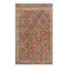 Pasargad Home Kilim 75 x 135 Hand-Woven Lamb s Wool Area Rug in Multi-Color