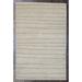 Wahi Rugs Hand Knotted Plain Modern Design 4 0 x6 0 -w364