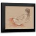 Harper Ethan 14x12 Black Modern Framed Museum Art Print Titled - Classical Figure Study I