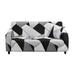 CJC Stretch Sofa Slipcover Printed Couch Cover Fitted Furniture Protector Universal Non Slip Sofa Covers with 1 Pillowcase for 1/2/3/4 Seaters