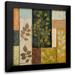 Marcon Michael 15x15 Black Modern Framed Museum Art Print Titled - Natural Elements I