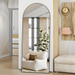 CISTEROMAN Arched Mirror Full Length Mirror 65x24 Arch Floor Mirror Full Body Mirror Stand Wall Mirror for bedroom Mirror Full length