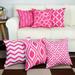 CFXNMZGR Pillow Case 6Pc/Set Home Decorative Pillowcase Cotton Linen Sofa Cushion Throw Pillow Cover