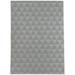 Triangular Prism Grey Area Rug by Kavka Designs