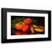 Levi Wells Prentice 24x16 Black Modern Framed Museum Art Print Titled - Still Life with Tomatoes and Carrots