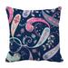 ECZJNT paisley floral Pillow Case Pillow Cover Cushion Cover 18x18 Inch