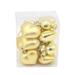 Thinsont 12 Pieces Room Decorations Exquisite Simple Festival Prop Decors Valentine s Day Heart-shaped Decoration Small Props for Home Golden