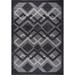 LaDole Rugs Geometric Modern Contemporary Area Rug - Durable Premium Carpet for Living Room Bedroom and Office - Grey 8x10 (7 10 x10 5 240cm x 320cm)