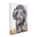 Stupell Industries Baby Elephant Yawning Adorable Safari Animal Portrait Canvas Wall Art 16 x 20