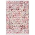 SAFAVIEH Brentwood Collection BNT832C Ivory / Red Rug