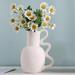 Ceramic Vase Flowerpot Indoor Outdoor Centerpiece Crafts Tabletop Vase Home Decor For Entryway Balcony Kitchen Bathroom Living Room Dot