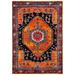 SAFAVIEH Vintage Hamadan Leone Oriental Area Rug Orange/Black 4 x 6