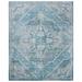 SAFAVIEH Victoria Annandale Distressed Floral Area Rug Blue/Grey 9 x 12