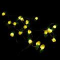 Pineapple Fairy String Lights 20 LED Party DIY Garland Lights Battery Operated Summer Patio Decorative Lights Luau Party Hawaiian Themed Lights