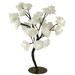 Glowy Rose Ray Lamp Desk Tree Table Lamp For Girls Women Home Decor For Wedding Christmas Room Bedroom Party Warm White