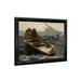 Fog Warning Winslow Homer World Famous Wall Art Collection Framed Prints for Living Room or Kitchen 11x14 2469B