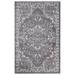 Concord Global Trading Concord Global Jefferson Collection Vintage Area Rug Grey/Ivory 2 7 x4 1 3 x 5 Kitchen