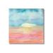 Stupell Industries Abstract Watercolor Landscape Sun Rising Horizon Sky Painting Gallery Wrapped Canvas Print Wall Art Design by Elvira Errico