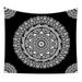 Sun Moon Tapestry Dark Mystic Hanging Suede Cloth Wall Decal Celestial Themed Sun Moon Tapestry Suede Wall Decal Dark Mystic Hanging Celestial Themed Artistic Sun Moon Dark Mystic Suede 8 150*100cm