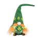 Dtydtpe Room Decor Home Decor St. Patrick s Day Green Hat Doll Elderly Irish Festival Ornaments