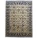 Beige Wool Rug 9 X 12 Persian Hand Knotted Bijar Oriental Large Carpet