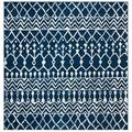 SAFAVIEH Tulum Collection TUL270N Navy / Ivory Rug