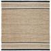 SAFAVIEH Natural Fiber NF874B Natural / Black Rug