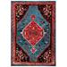 SAFAVIEH Vintage Hamadan Keighley Oriental Area Rug Turquoise/Red 9 x 12