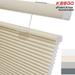 Keego Top Down Bottom Up Cellular Shades Cordless Honeycomb Blinds for Windows Light Filtering Creamy Color 58.5 w x 46.0 h