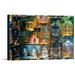 Colorful Bird Cages - Lantern Press Photography (18x12 Gallery Wrapped Stretched Canvas)