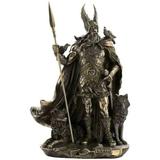 Unicorn Studio Norse God - Odin Cold Cast Bronze Sculpture Figurine One Size 9.75 Inch WU75357A4