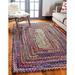 Vipanth Exports Multicolor Cotton Rug in Rectangle Shape Area Rug for Home Decor (2x8 Feet)