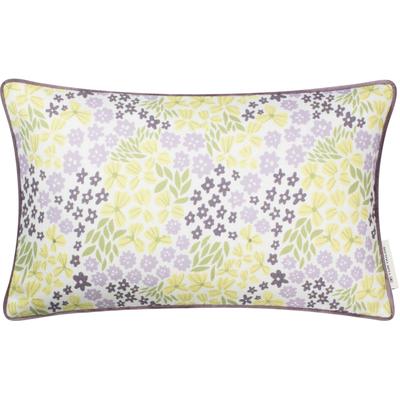 Kissenhülle "Little Flowers", lila (flieder), B:45cm L:45cm, Polyester, Baumwolle, Obermaterial: 95% Polyester, 5% Baumwolle, Kissenbezüge, im modernem Format Image