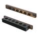 MyGift Wall Mounted Pool Cue Rack Wood in Brown | 2.91 W x 0.8 D in | Wayfair WAYSPO1020DKBRN